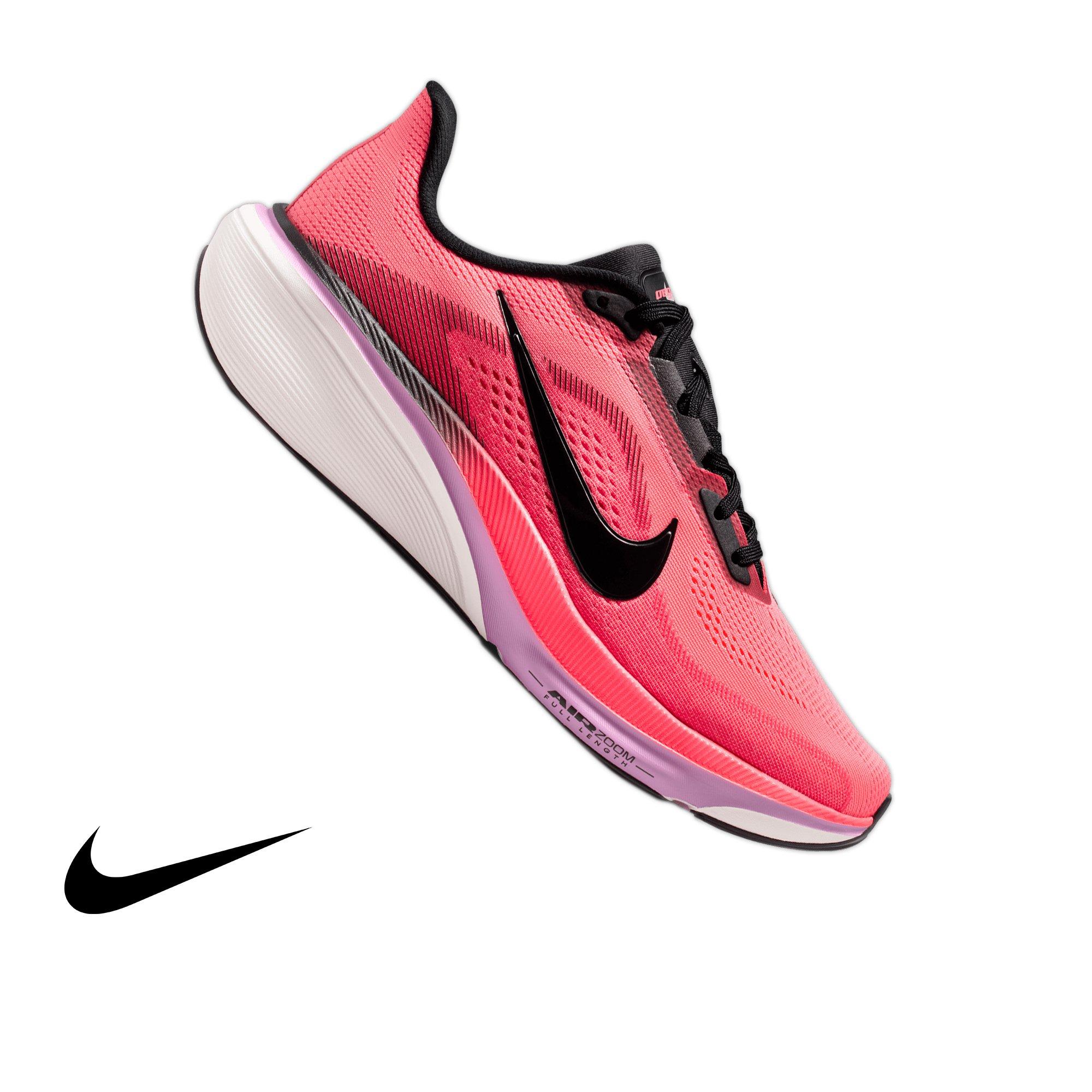 Nike Pegasus 42 "Lava Glow" Women's Road Running Shoe - LAVA GLOW/BLACK/FLASH CRIMSON/LT MAGENTA
